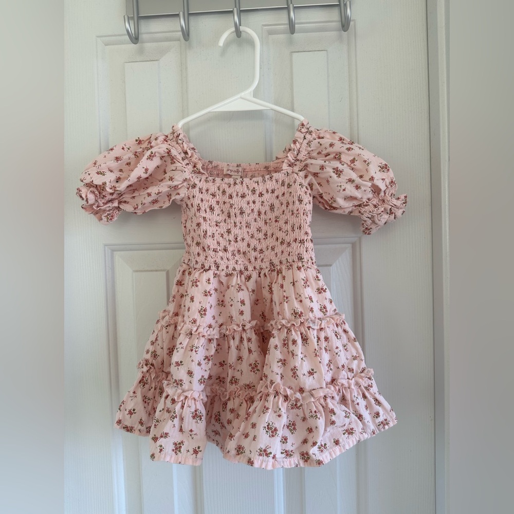 Ivy City Co Madeline Toddler Dress in Pink